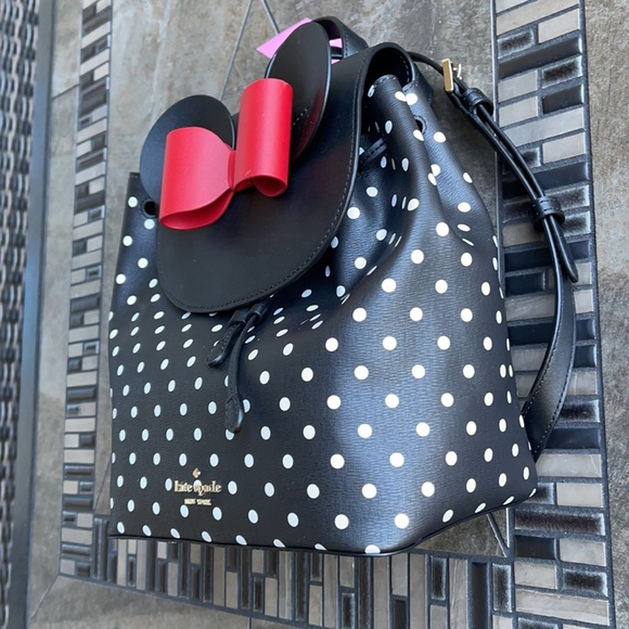 disney x kate spade new york minnie mouse backpack - Picture 3 of 16